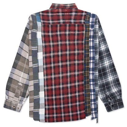 7 Cuts Flannel Shirt - Assorted