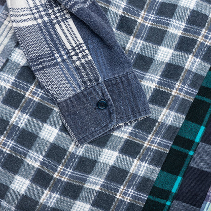 7 Cuts Flannel Shirt - Assorted