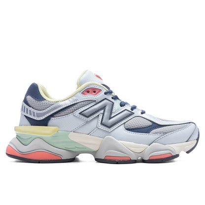 9060 - Ice Blue/Vintage Indigo/Silver Metallic