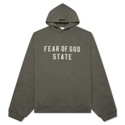 90's Fleece Hoodie - Moss