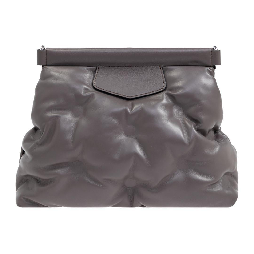 MAISON MARGIELA MEDIUM GLAM SLAM BAG GREY