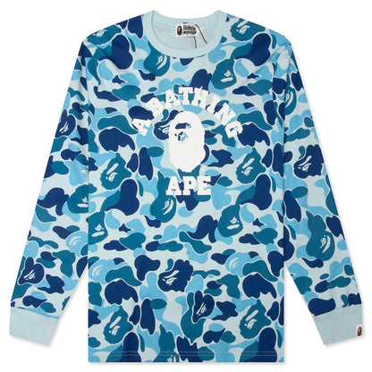 ABC Camo College L/S Tee - Blue