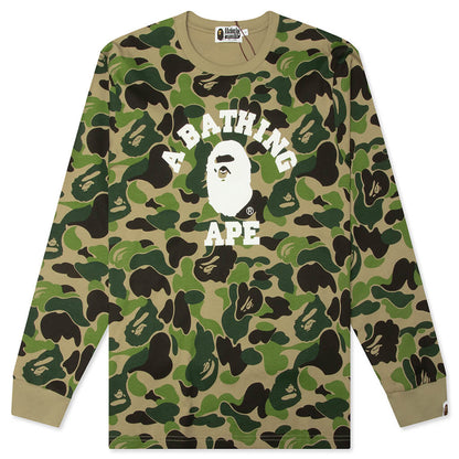 ABC Camo College L/S Tee - Green