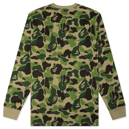 ABC Camo College L/S Tee - Green