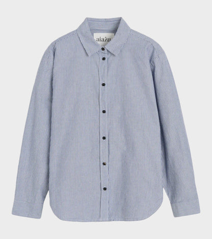 Paulina Shirt Striped Mix Blue Boy