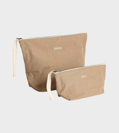 Pouch Mini Heavy Poplin Light Earth