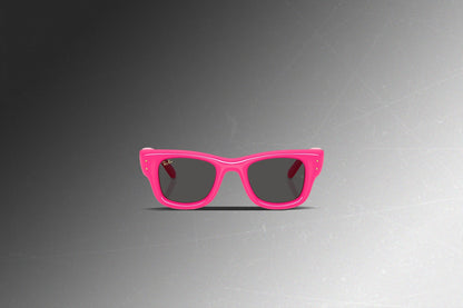 A$AP Rocky x Ray-Ban Wayfarer Puffer - Polished Fucsia
