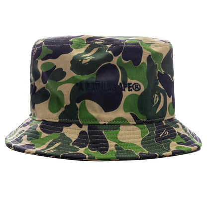 Abc Camo Logo Bucket Hat - Green