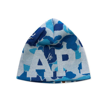 ABC Camo Knit Cap - Blue