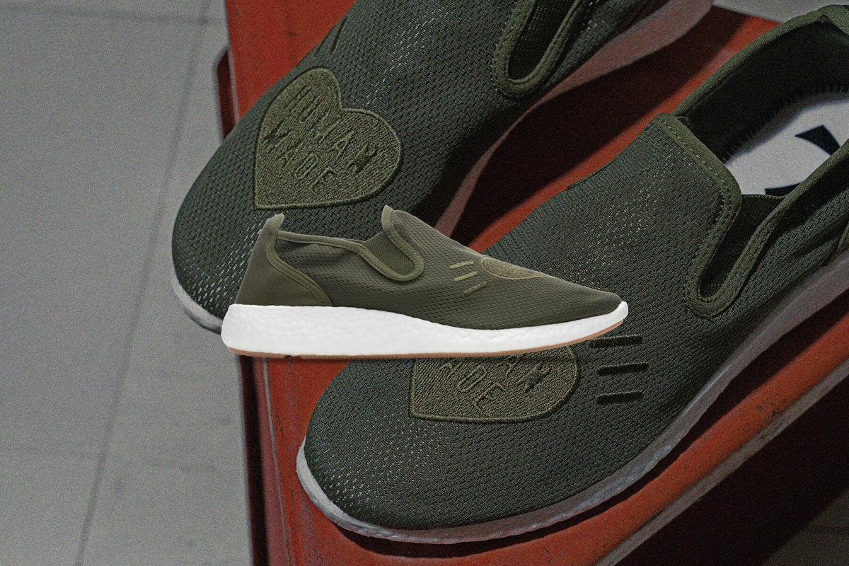 adidas Originals x Human Made Slipon Pure - Green