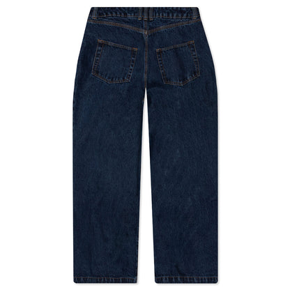 adidas Originals x Ivy Park Denim Snap Pants - Dark Denim