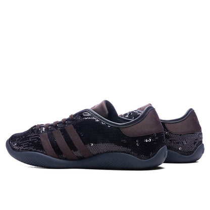 adidas Originals x Wales Bonner Karintha Sequin - Core Black/Silver Metallic/Dark Brown