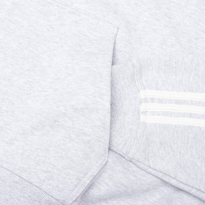 adidas Originals x Bad Bunny Heavy Crew Neck & Hooded Balaclava Sweatshirt - Light Grey Heather