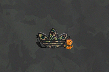 adidas Originals x BAPE Trefoil Shoulder Bag - Black