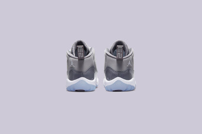 Air Jordan 11 Retro (TD) "Cool Grey" - Medium Grey/White