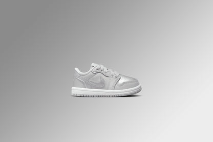 Air Jordan 1 Low OG 'Metallic Silver' (TD) - Neutral Grey/Metallic Silver/White