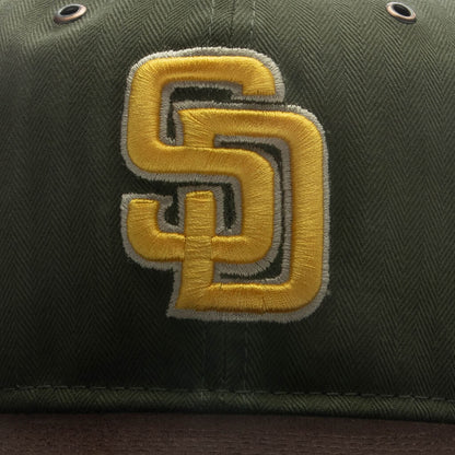 American Herringbone 59FIFTY Pre-Curved - San Diego Padres
