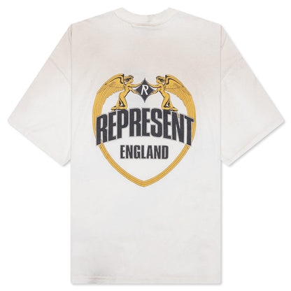 Angel Border T-Shirt - Washed Ecru