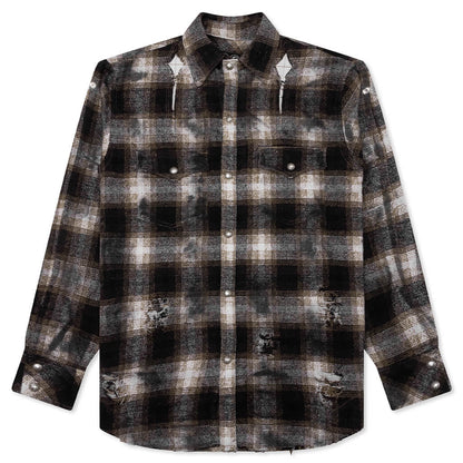 Angels Damaged Shirt - Brown