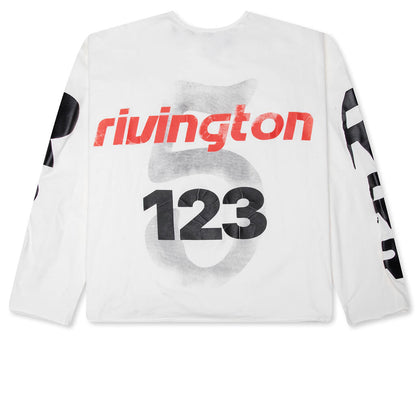 Anti Death Enemy L/S Tee - Max White