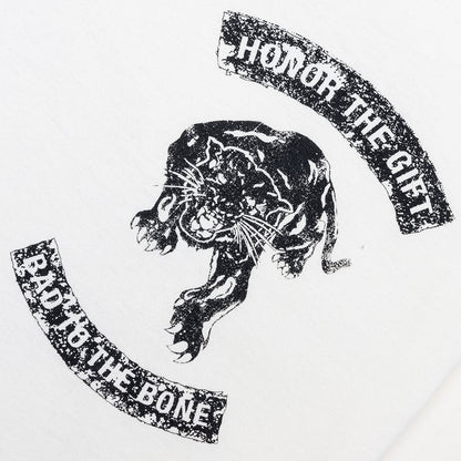 Bad To The Bone Tee - White