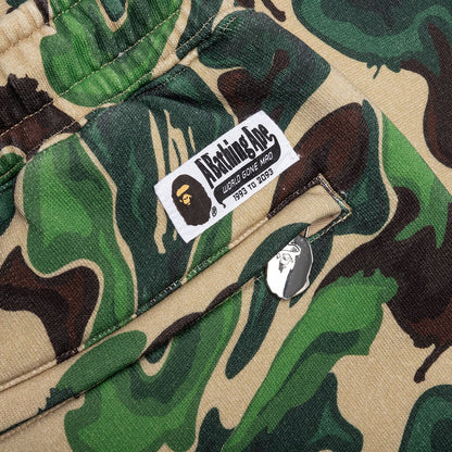 Bape Art Camo Sweat Shorts - Green