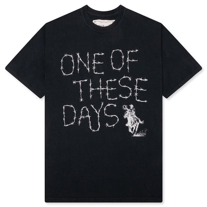Barbed T-Shirt - Hard Washed Black