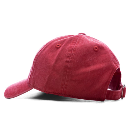 Basic Washed Low Pro Cap - Deep Rouge