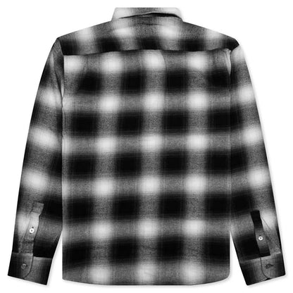 Bay Plaid Shirt - Charcoal