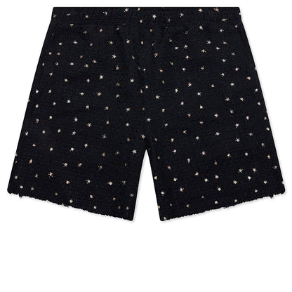 Beaded Shorts - Black