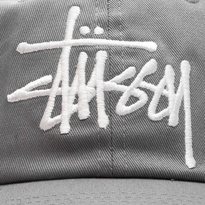 Big Basic Vintage Cap - Steel Grey
