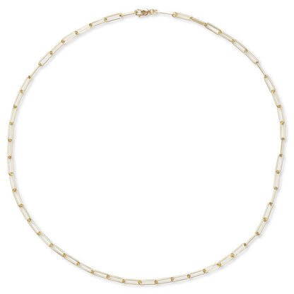 Box Chain Gold - S925 Sterling Silver with 18K Gold Plating