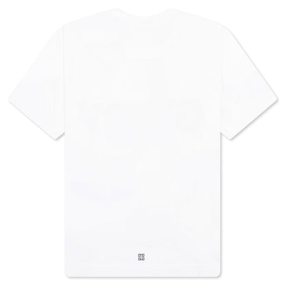 GVCY Floral Printed Crewneck T-Shirt - White