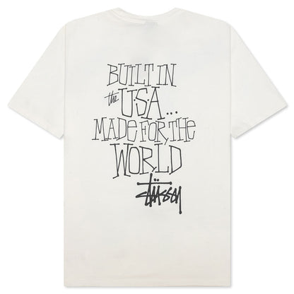 Built In Usa Pigment Dyed Tee - Natural