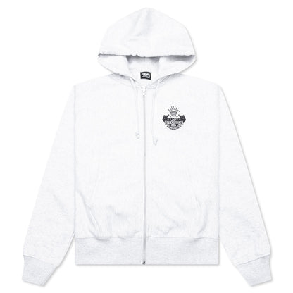 Built To Last Zip Hoodie - Ash Heather