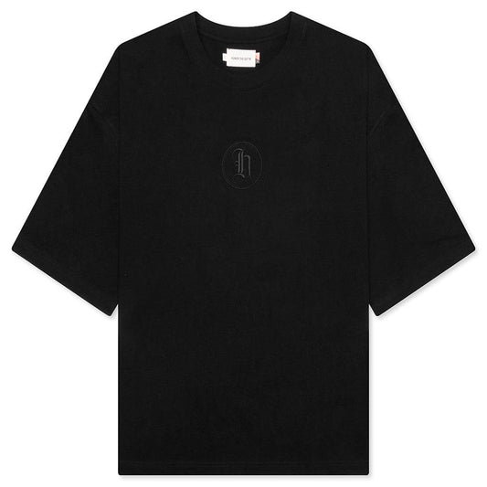 H Stamp Box Tee - Black