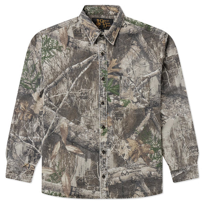 Camo Button Down Shirt - Camo