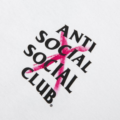 'Cancelled' Hand Painted Tee - White