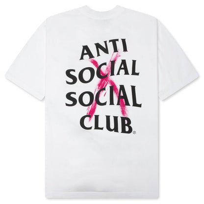 'Cancelled' Hand Painted Tee - White