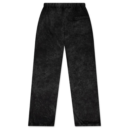 Sweat Pants Combined Cargo Pants - Black
