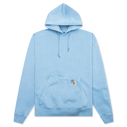 Carhartt WIP x Invincible Hooded Pigment Dyed Sweat - Piscine