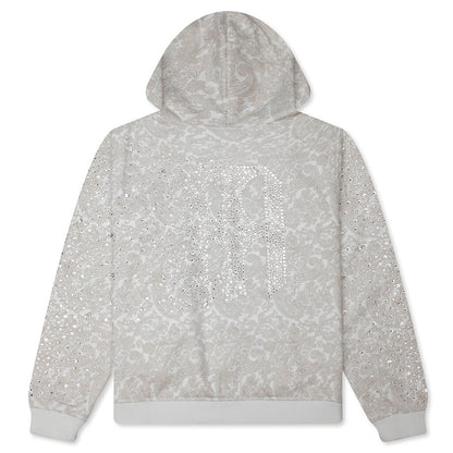 Cashew Blossom Sweat Hoodie - White