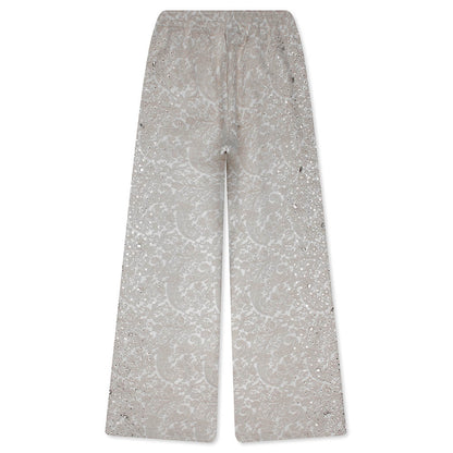 Cashew Blossom Sweatpants - White