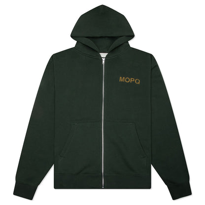 Castelli Zip-Up Hoodie - Forest