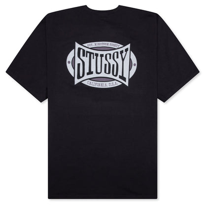 Champion Oval Pigment Dyed Tee - Faded Black