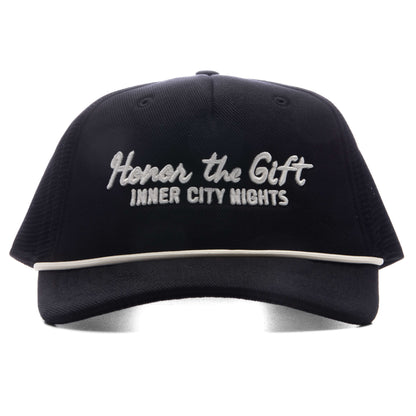 City Nights Trucker Cap - Black