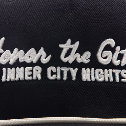 City Nights Trucker Cap - Black