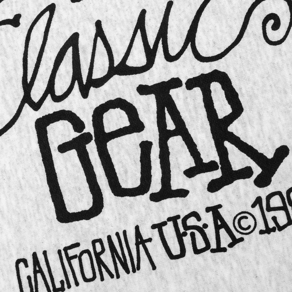 Classic Gear Hoodie - Ash Heather