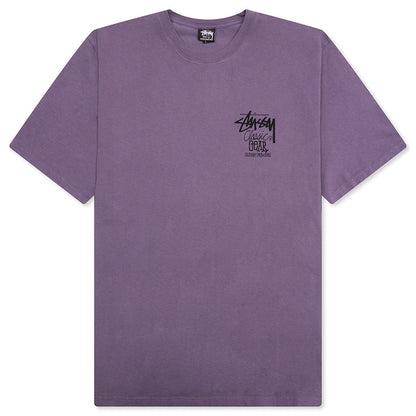 Classic Gear Pigmented Dyed Tee - Grape