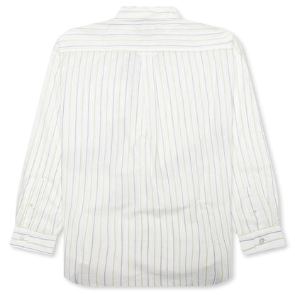 Classic L/S Shirt Stripe - White